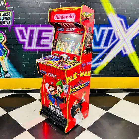 Arcade Nintendo Rojo
